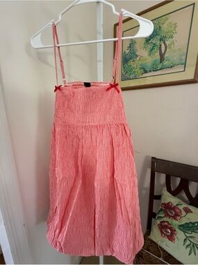 Wild Fable Red/White Checkered Spaghetti Strap Mini Dress. NWT. Size Medium.